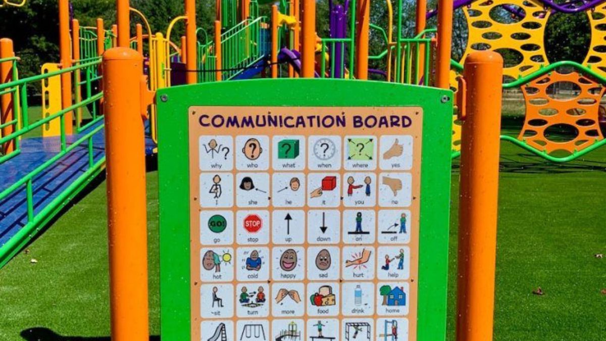 Exploring Communication: The Playground Slide AAC Core Board for Kids